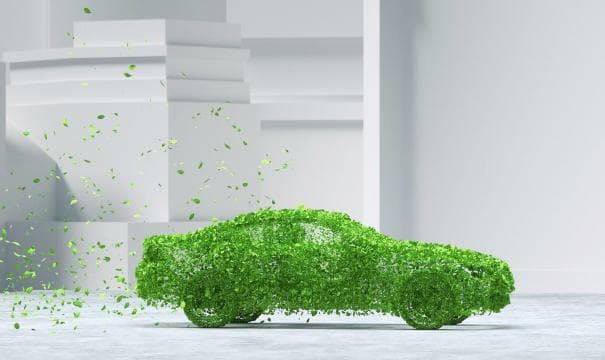 Požičovňa áut a CO2.